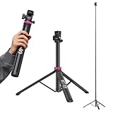 ULANZI MT-89 Ausziehbares Stativ Aluminium, 208cm Lichtstativ tragbares verstellbares mit 1/4 Zoll...