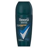 Rexona Men Nonstop Protection Anti Transpirant Deo Roll-On Cobalt Dry mit 72 Stunden Schutz vor...