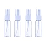 FuzlPnag 4×20ml Spray Bottle,Leer Zerstäuber Pump Sprühflasche,Tragbar Parfumzerstäuber,...