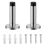 H&S Türstopper Wandschutz Set - Wandtürstopper mit Sockel - 2 Door Stopper zur Wandmontage -...