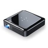 Mini Beamer, Akiyo Z9 DLP Kurzdistanz Beamer mit Eingebautem Akku und Outdoor-Fähigkeit, 100'...