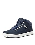 Timberland Herren Davis Square Hiker Stiefel, Blau Nubuck, 45 EU