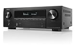 Denon AVR-X1800HDAB 7.2-Kanal AV-Receiver, HiFi Verstärker mit Dolby Atmos, DTS:X, 6 HDMI Eingänge...