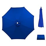LIJCHGAO Terrassenschirm Ersatzdach Sonnenschirm-Ersatztuch Strand Sonnenschirm Ersatzbezug 6...