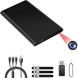 TANGMI Powerbank Kamera Tragbares, Nachtsicht & 1080P HD Powerbank mit Kamera, über 17 Stunden...