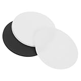 WRITWAA 40 Blatt Runde Kartonpapier Klassisch Dickes Tonpapier für Basteln Malen Zeichnen DIY...