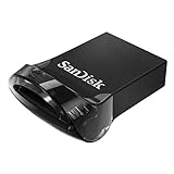 SanDisk Ultra Fit USB 3.2 Flash-Laufwerk 128 GB (Für Laptops, Spielkonsolen und Auto-Audiosysteme,...