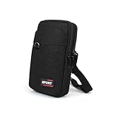 AfitLulu 7-Zoll Umhängetasche Herren Klein 3-Lagen Taschen Handytasche zum Umhängen Herren, Handy...