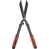 BLACK+DECKER Heckenschere - Gezahnte Stahlklingen - 61 CM - Schwarz/Orange