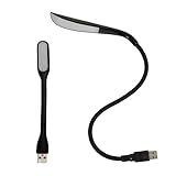 Cerioll USB Anschluss Leselampe, USB Schwanenhals, USB LED Lampe, Mini-USB-Licht Für Laptop,...