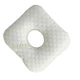 Ohrloch Kissen für Seitenschläfer - Visco Schaumstoff Piercing Schutz Nackenstütze, Tragbares...