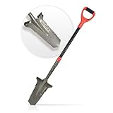 Red Tools Gärtnerspaten Power Head - Spaten mit Wurzelsäge - 115cm - hochwertiges Spatenblatt für...