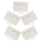 WATIIFUFU 5 Stück Laufgitterzubehör mit Kunststoff Stützclips und Saugfuß Stabile Babyzimmer...