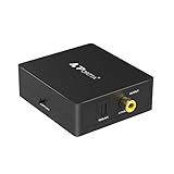 Portta Optical TOSLINK zu Koax OR Coaxial auf Optical Audio Converter Digital Bidirektional...