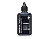 Octopus 50 ml Solvent Stempelfarbe schwarz, wasserfest auf Lösemittelbasis für nichtsaugende und...