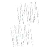 CORHAD 4 Stück Gewachste Frostbeständige Eishockey Schuhschnürsenkel für Eislaufschuhe Langlebig...