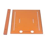Grundplatte für Holzbearbeitungsschneider, Einfach zu Verwendende 30 X 28 Cm Große Grundplatte...