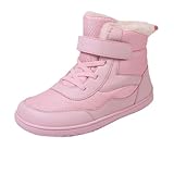 TDEOK Winter rutschfeste weiche Sohle High Top Sportschuh Barfussschuhe Kinder Winter Wasserdicht...