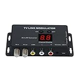 ANCLLO UHF-Modulator, TM70 UHF-TV-Link-Modulator, AV-zu-HF-Konverter, IR-Extender,...