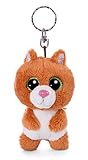 NICI 47692 Schlüsselanhänger Glubschis Eichhörnchen Squibble 9cm Green, BRAUN