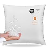 sleepling Daunenkissen Federkissen 80x80 cm, Kopfkissen, 100% Daunen & Federn, Kissen 80 x 80 cm,...