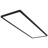 BRILONER - LED Deckenlampe mit indirektem Licht, flach, neutralweiße Lichtfarbe, Lampe,...