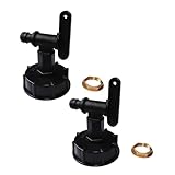 TERNCOEW Ersatzfässer Regentonne Wasserhahn Regentanks 3/4 Wasserhahn Gartentanks Ventile Garten...