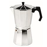 kiskick Kaffeemaschine, 50/150/300 ml Einzelportions-Kochfeld-Kaffeemaschine aus Aluminium,...