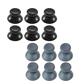 Flybxiya 6 x Kunststoff-Joystick-Kappen für Daumenstöcke, Ersatz für Xbox 360 Controller-Zubehör...