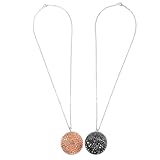 SAFIGLE 2 Stück Strass Auto Rückspiegelanhänger Kugeln mit Glitzer Dekorative Auto Spiegeldeko...