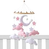 Nankoyal Beistellbett Spielzeug Fürs Kinderzimmer - Kinderbett Mobile Für Wiege | Filz Spielzeug...