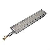 ZWEquipint BBQ Infrarot-Keramikbrenner 41 cm x 8 cm für Gasgrill Seitenbrenner, kompatibel mit...