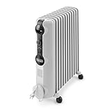 De'Longhi Ölradiator TRRS1225 Radia-S Serie - elektrischer energiesparender Heizkörper mit 12...