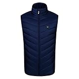 Steppweste Lang Damen,Beheizte Jacke Innere Mäntel Mäntel & Jacken Solide Warme Weste Aus...