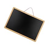 GARIOUANS Doppelseitige Holztafel Kreidetafel und Whiteboard Magnetisch Wiederbeschreibbar...