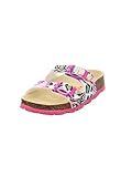 Superfit Mädchen Fussbettpantoffel 1800111 Hausschuh, Weiß Mehrfarbig 1100, 28 EU