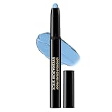 Lidschatten Stift Blau, Matt Blue Eyeshadow Stick, Wasserfest & Langanhaltend Lidschattenstift,...
