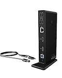 ICY BOX USB-C Docking Station (11-in-1) für 2 Monitore (2x HDMI), 6x USB 3.0 HUB, DisplayLink,...