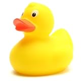 Duckshop I Badeente Malina Gelb – Der Klassiker unter den Quietscheenten I Quietscheentchen I L:...