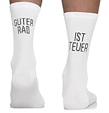TODO Fahrradsocken Herren und Damen. Atmungsaktive Rennrad Socken. Motiv Fahrrad-Socken Herren,...