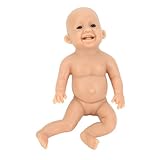 Yinhing 6-Zoll-Miniatur-Silikonpuppe, Bezaubernde Weiche Puppe, Neugeborenes Spielzeug für Jungen...