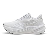 Puma Maxima PRO Straßenlaufschuh, Unisex, White-Feather Gray Black, 47 EU