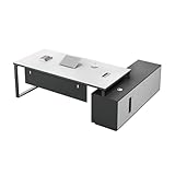 NASTYA Chef-Schreibtisch, geeignet für das Unternehmen, schlichter, moderner Schreibtisch,...