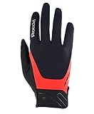 Roeckl Mori 2 Fahrrad Handschuhe lang schwarz/rot 2023: Größe: 8.5