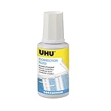UHU 50450 Korrekturflssigkeit Correction Fluid, weiß, 20 ml