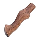 LOORGVEL Campingaxt Holzstiel Ersatz 21cm Kurz Massivholzgriff Rutschfest Robust für Gartenarbeit...