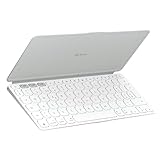 Logitech Keys-To-Go 2, mobile Bluetooth-Tastatur für Tablets mit integriertem Schutzcover,...