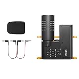 Hörmikrofon IVM für Studiomusik oder Podcast kommt mit Windschutzscheibe für den Außenbereich