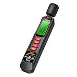 Schallpegelmessgerät Dezibel Meter - Lärmdetektor - Messbereich 30 130 dB LCD Display Mit...