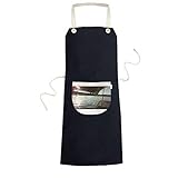 offbb Lichtangler für die Küche, verstellbar, schwarz, Bib, Schürze für Frauen und Männer